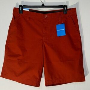 Men’s Columbia shorts, Burnt Orange color Size Regular 36W 10L